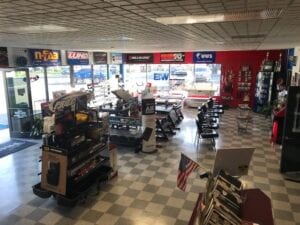 Inside the California Truck Accessories showroom